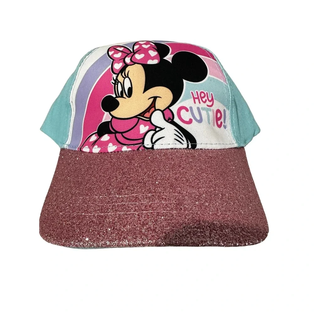 Girls Disney Minnie Mouse Snapback Hat NWT